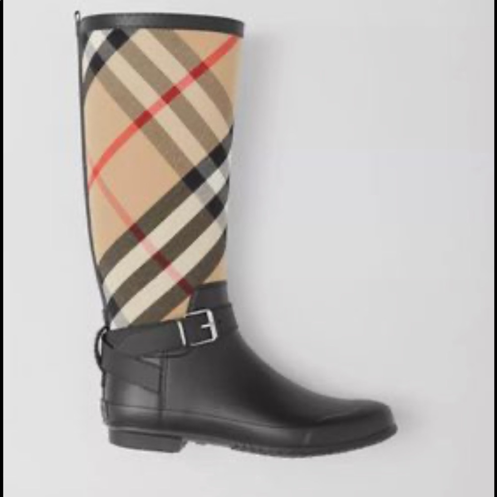 Authentic burberry rainboots